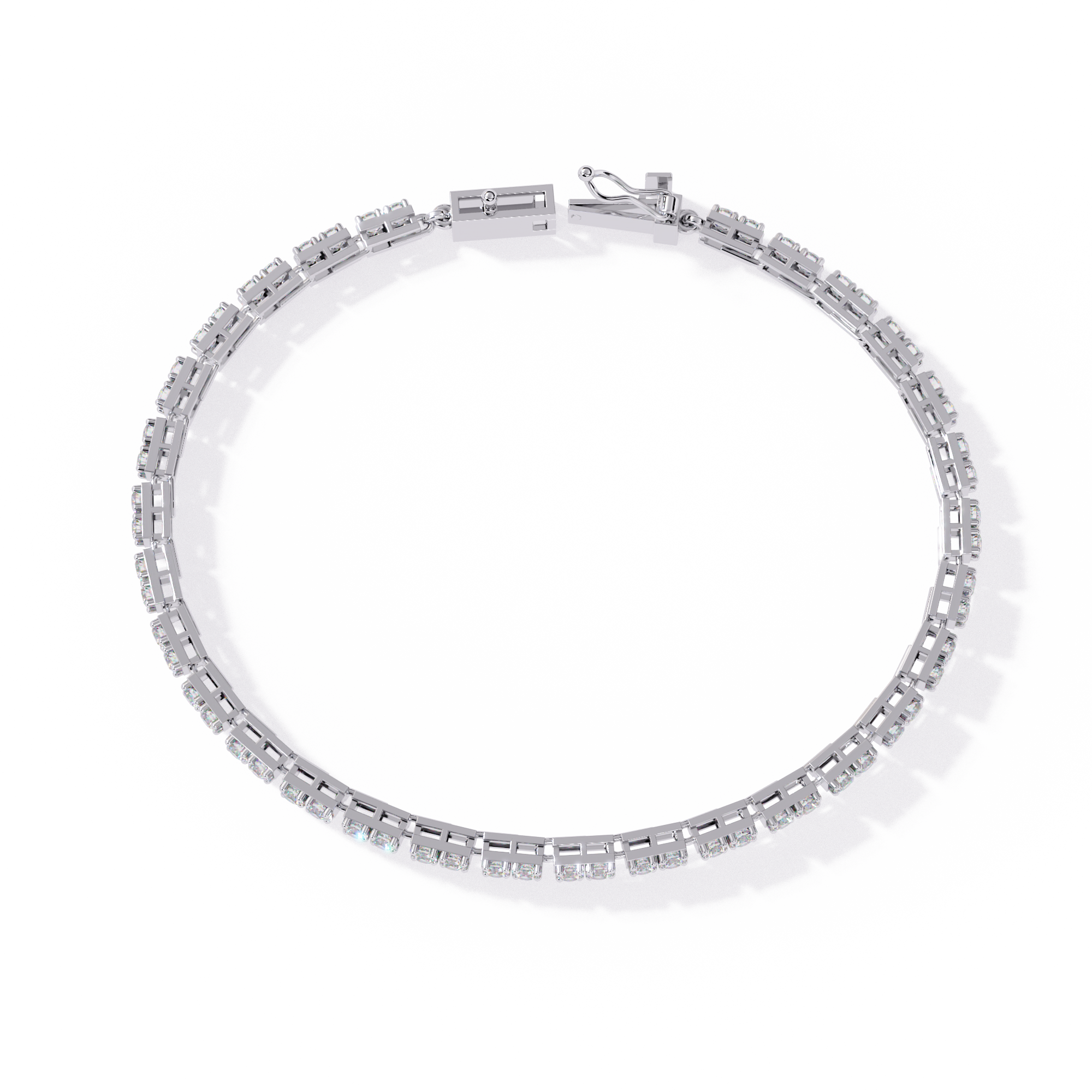 Classic Diamond Line Bracelet