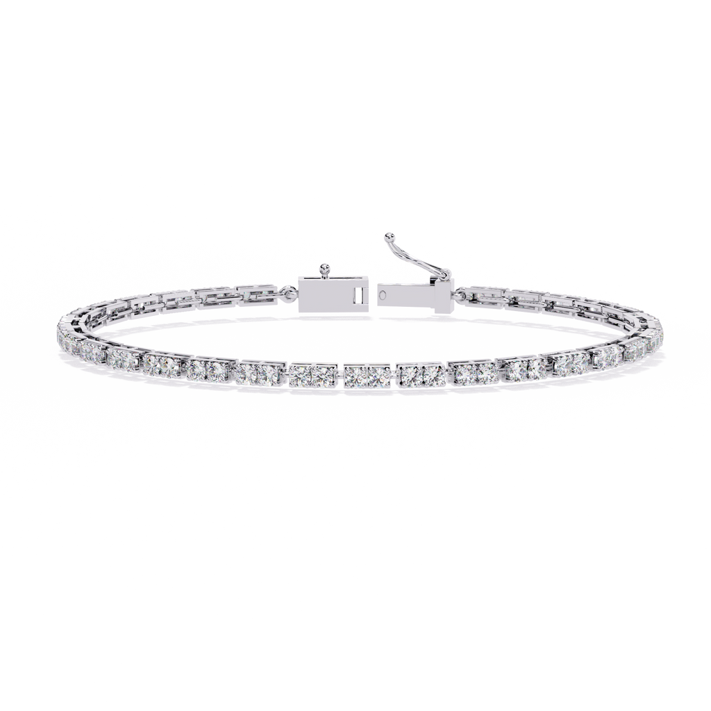 Classic Diamond Line Bracelet