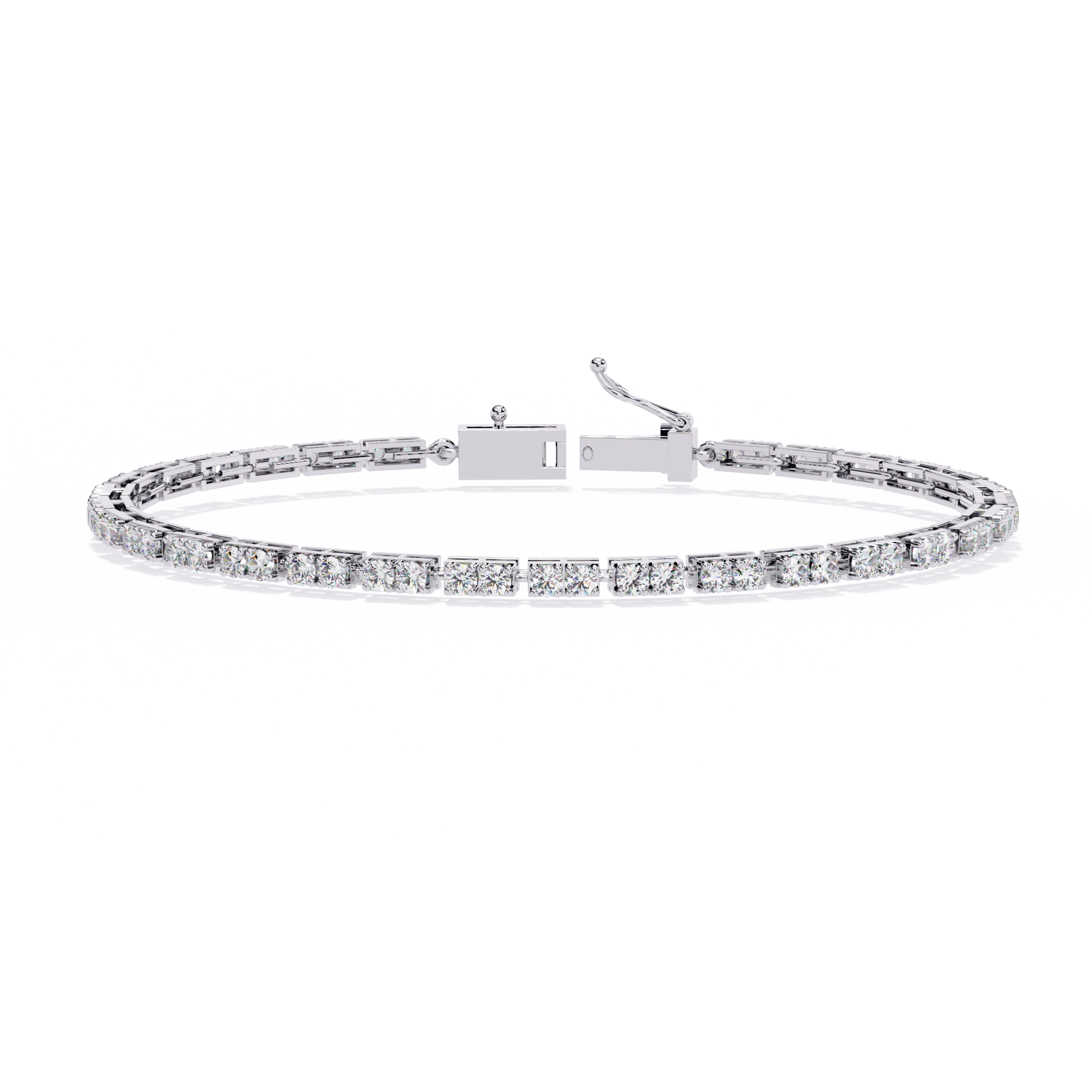 Classic Diamond Line Bracelet