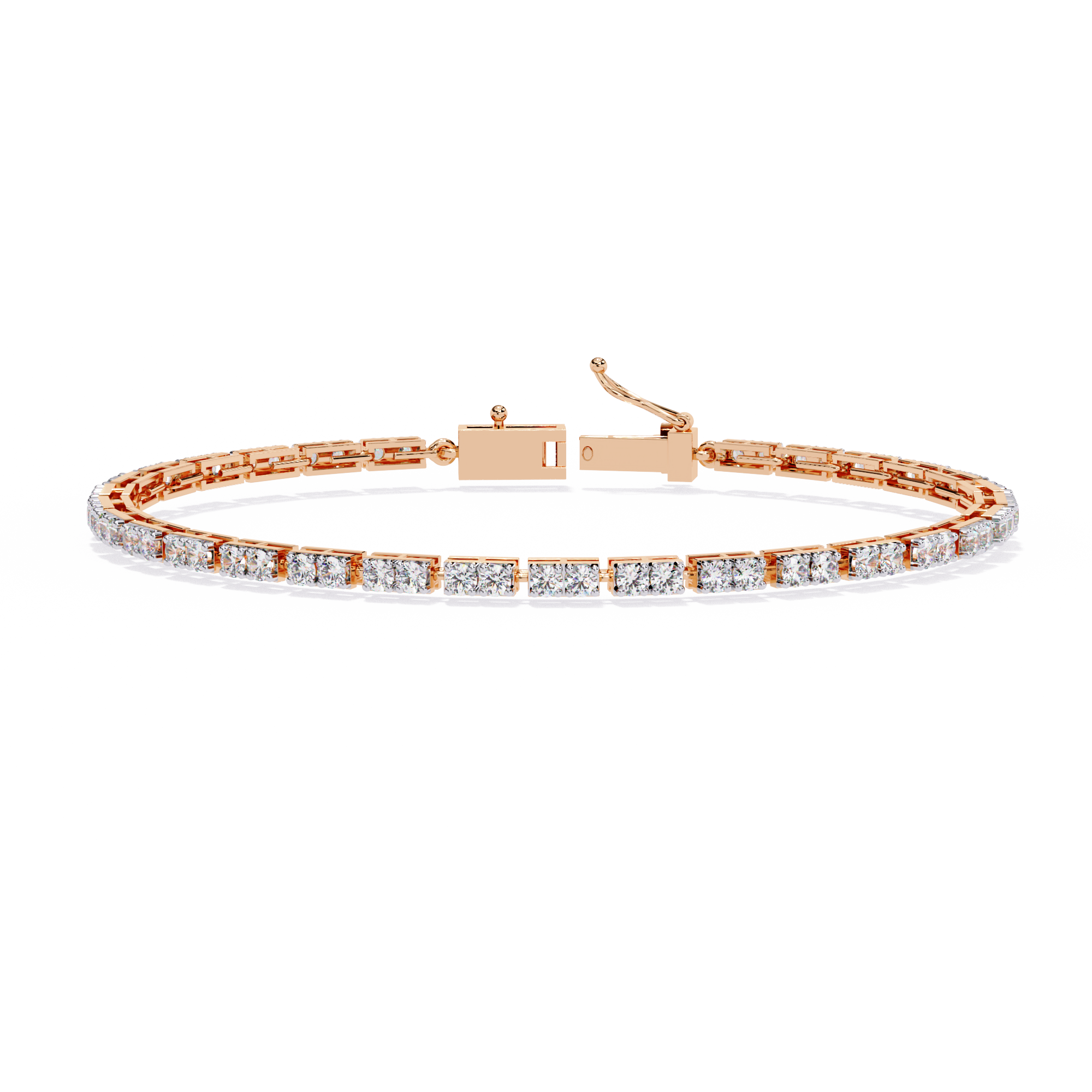 Classic Diamond Line Bracelet