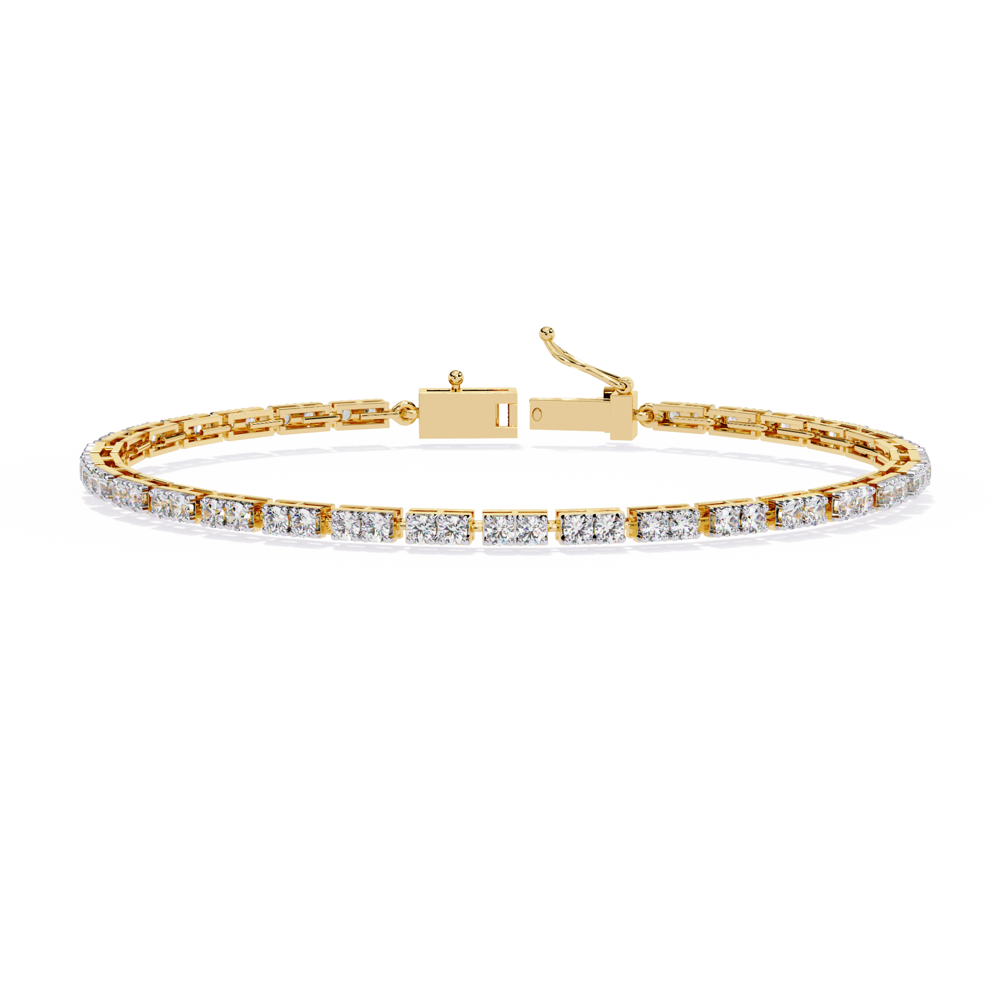 Classic Diamond Line Bracelet