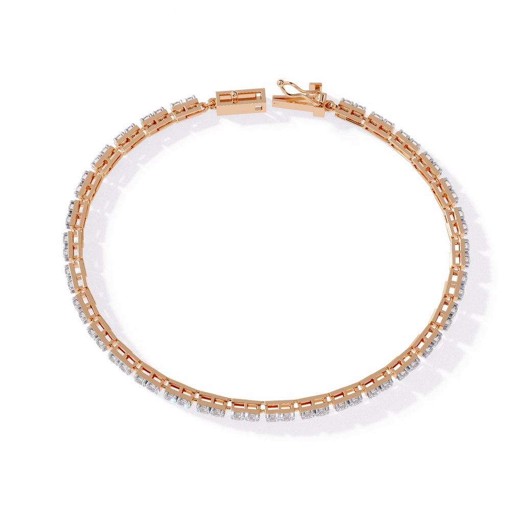 Classic Diamond Line Bracelet