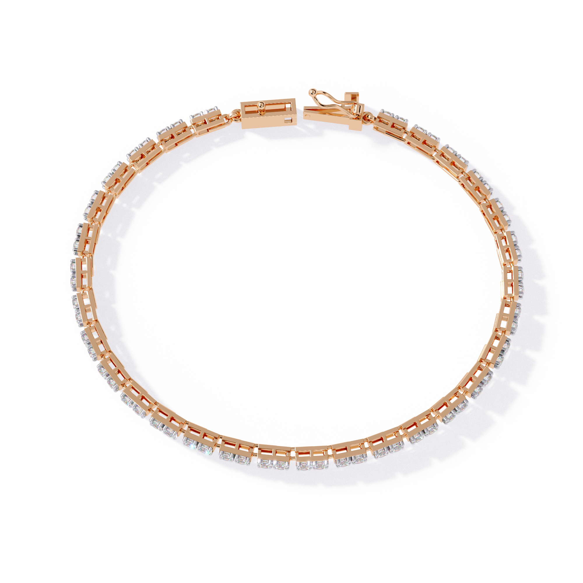 Classic Diamond Line Bracelet
