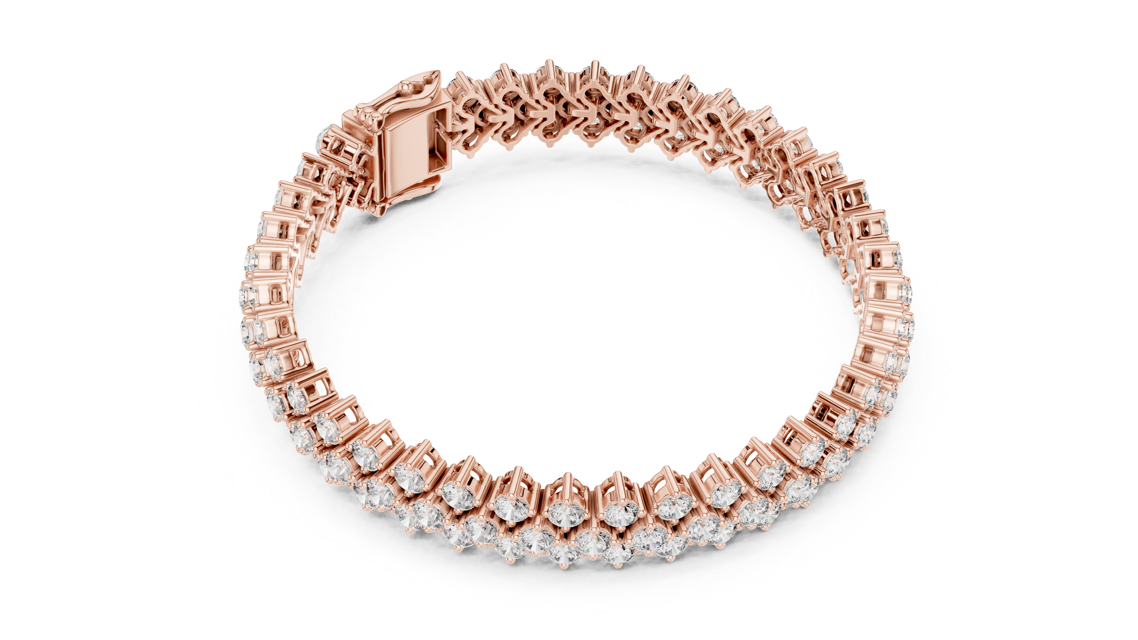 6-Inch Diamond Tennis Bracelet – 6.00 Ct Round Cut