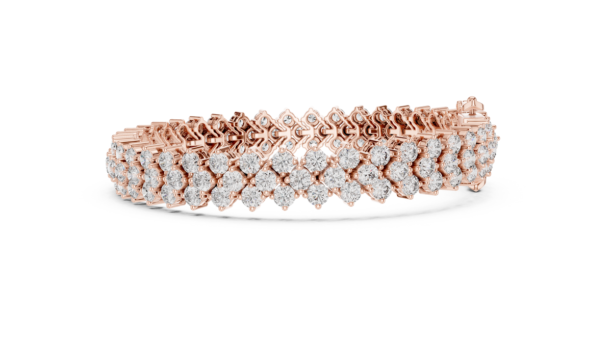 6-Inch Diamond Tennis Bracelet – 6.00 Ct Round Cut