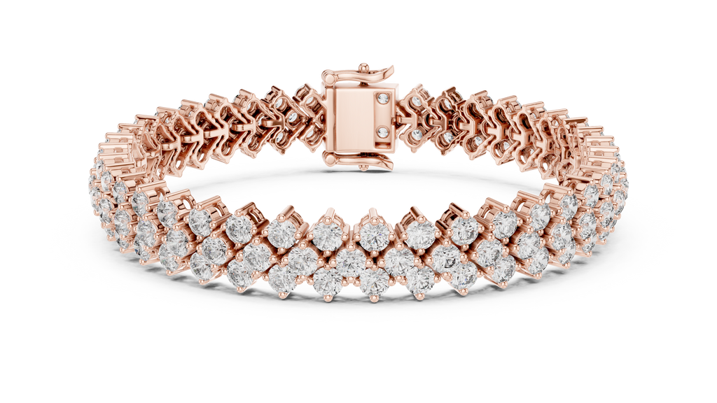 6-Inch Diamond Tennis Bracelet – 6.00 Ct Round Cut