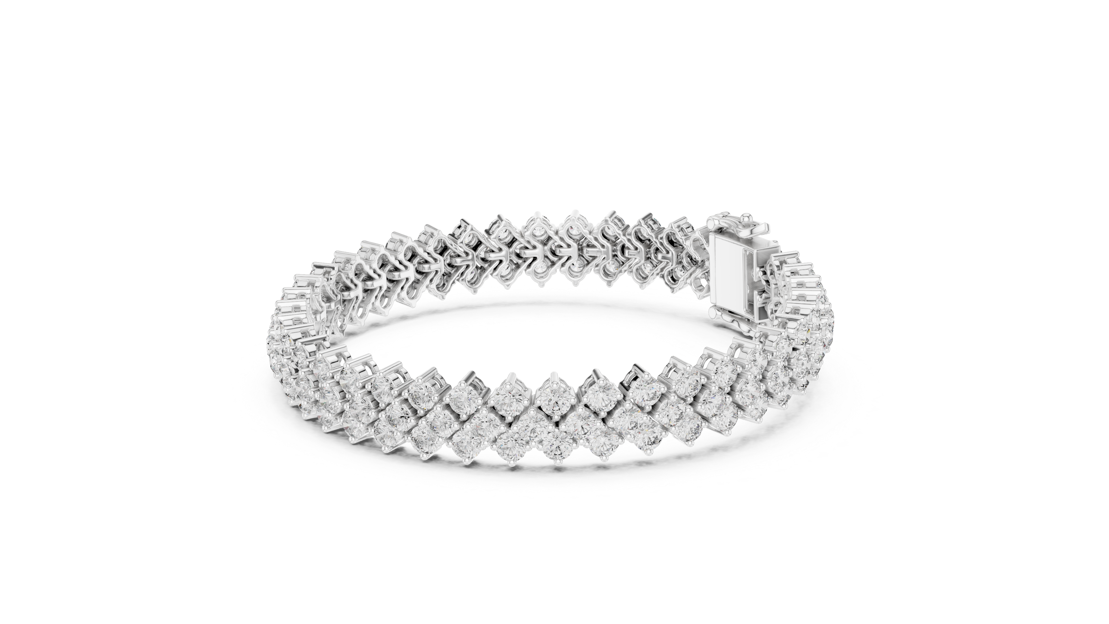 6-Inch Diamond Tennis Bracelet – 6.00 Ct Round Cut