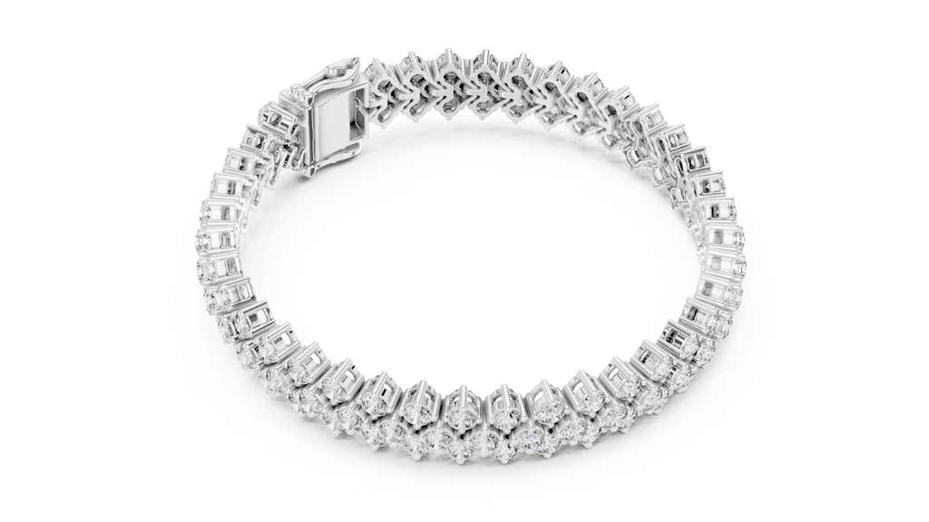 6-Inch Diamond Tennis Bracelet – 6.00 Ct Round Cut