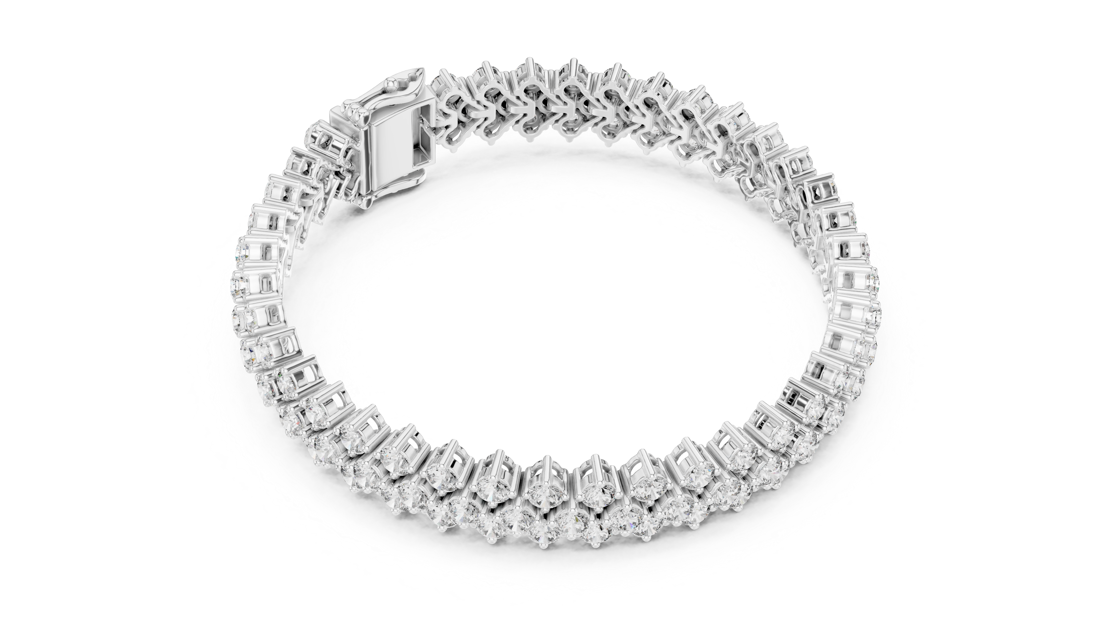 6-Inch Diamond Tennis Bracelet – 6.00 Ct Round Cut