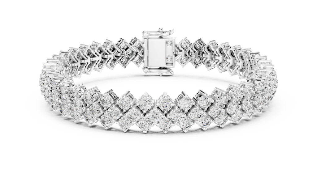 6-Inch Diamond Tennis Bracelet – 6.00 Ct Round Cut