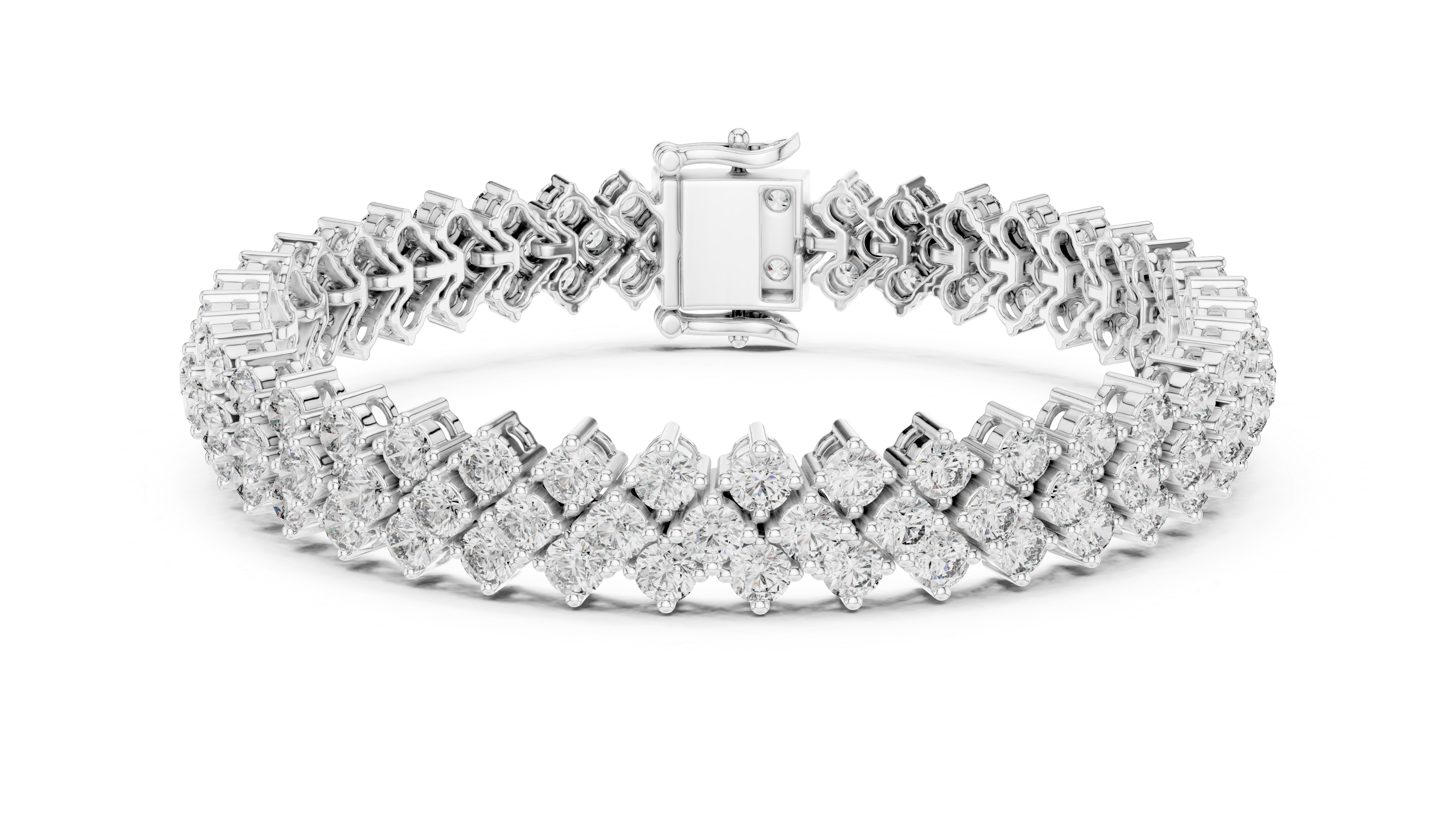6-Inch Diamond Tennis Bracelet – 6.00 Ct Round Cut