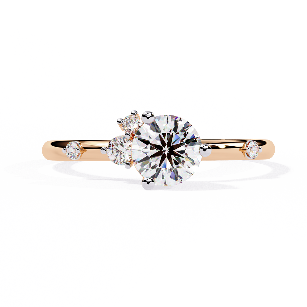 Classic Solitaire Diamond Ring (ROSE)