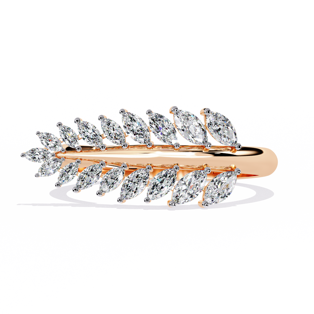 Radiant Halo Round-Cut Diamond Engagement Ring
