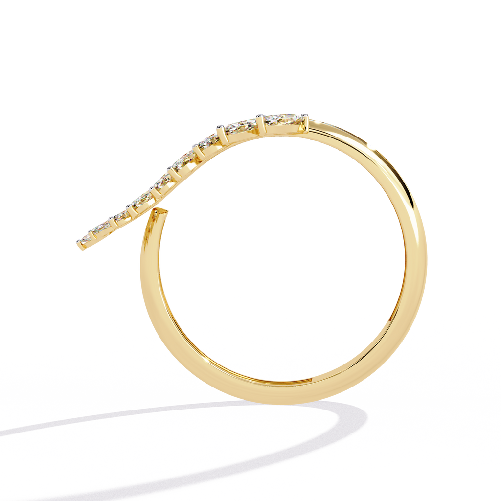 Radiant Halo Round-Cut Diamond Engagement Ring