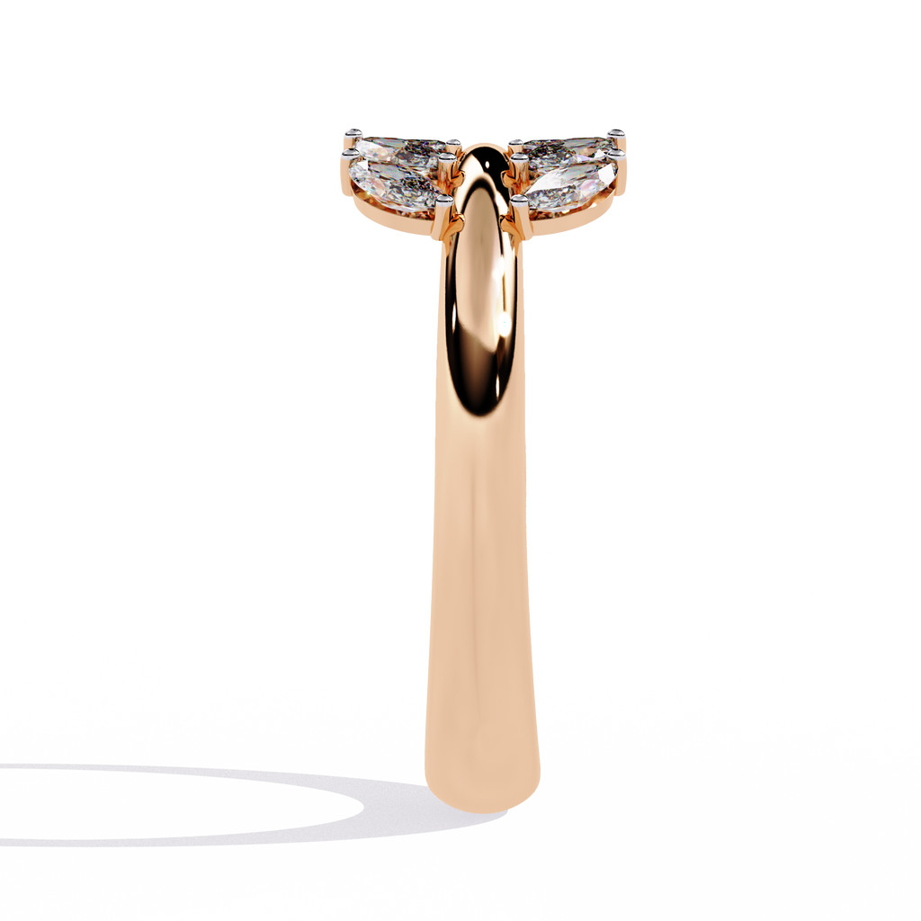 Radiant Halo Round-Cut Diamond Engagement Ring