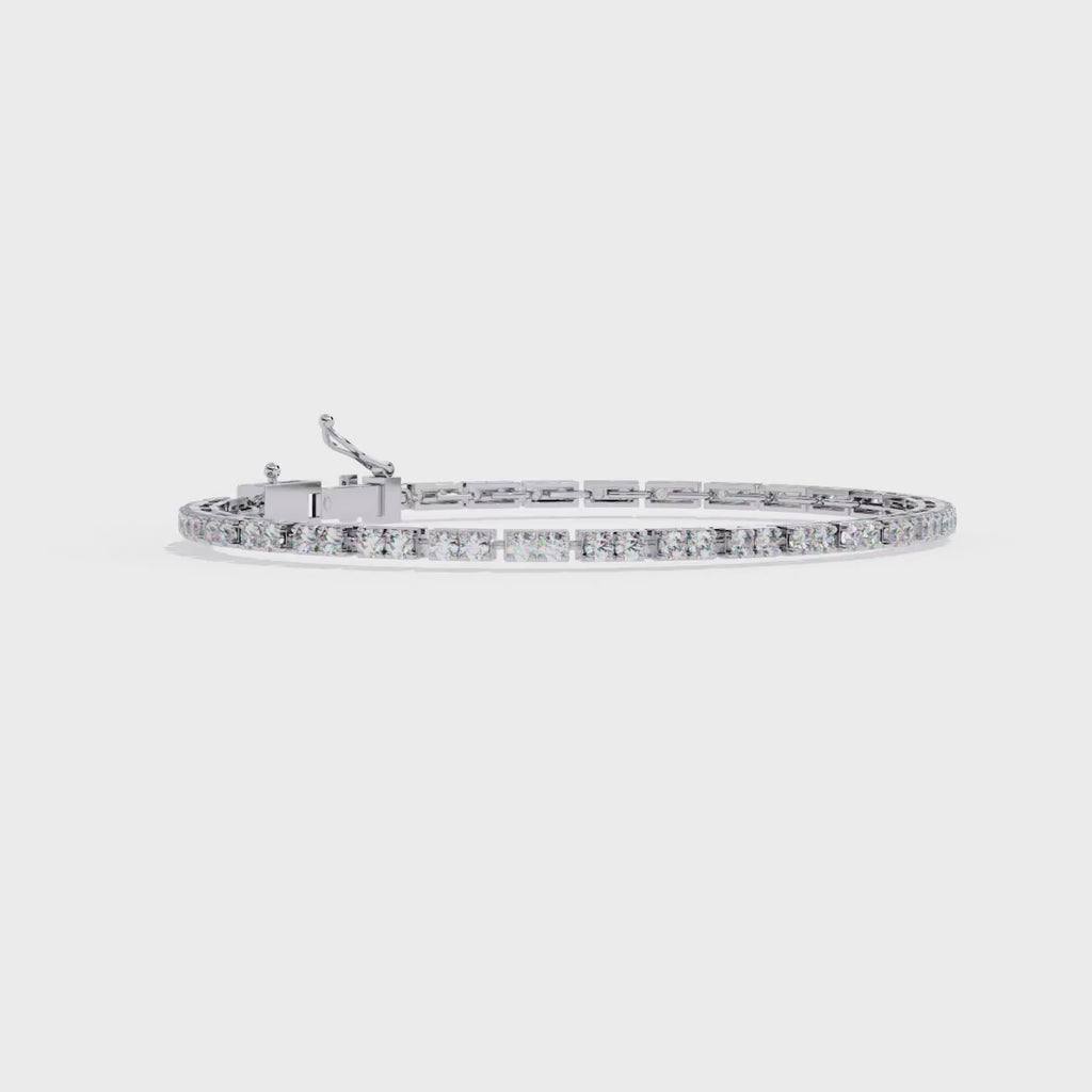Classic Diamond Line Bracelet